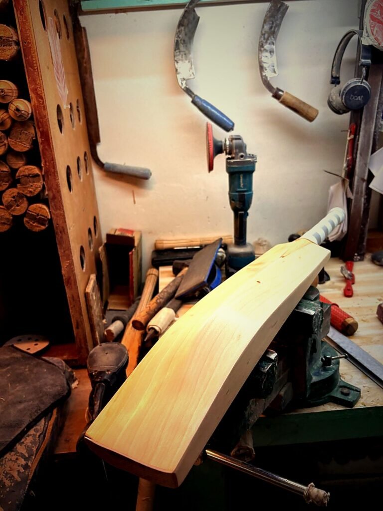 Cricket bat after full restoration at Cricfix